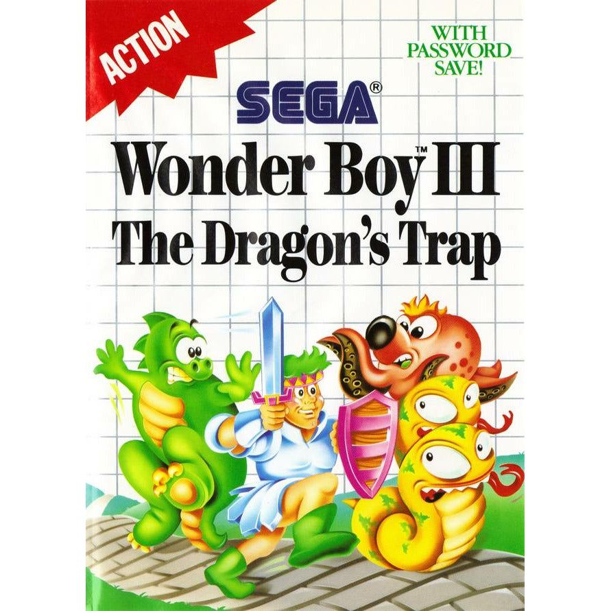 Master System - Wonder Boy III The Dragon's Trap (In Case)