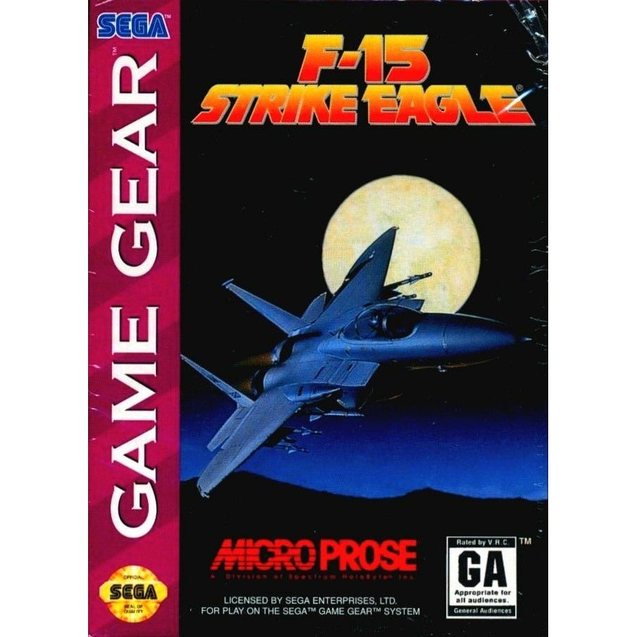 GameGear - F-15 Strike Eagle (Cartridge Only)