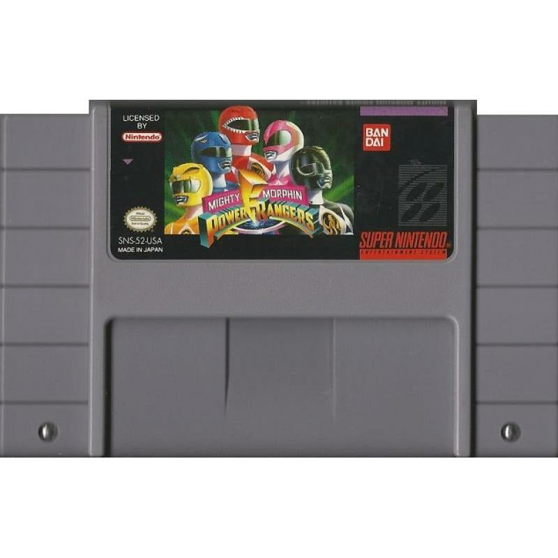 SNES - Mighty Morphin Power Rangers (Cartridge Only)