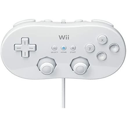 WII - Wii Classic Controller (White)