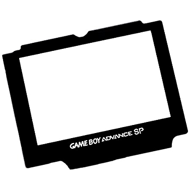 Écran en verre de remplacement Game Boy Advance SP