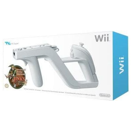 Wii Zapper In Box w/ Link's Crossbow Training