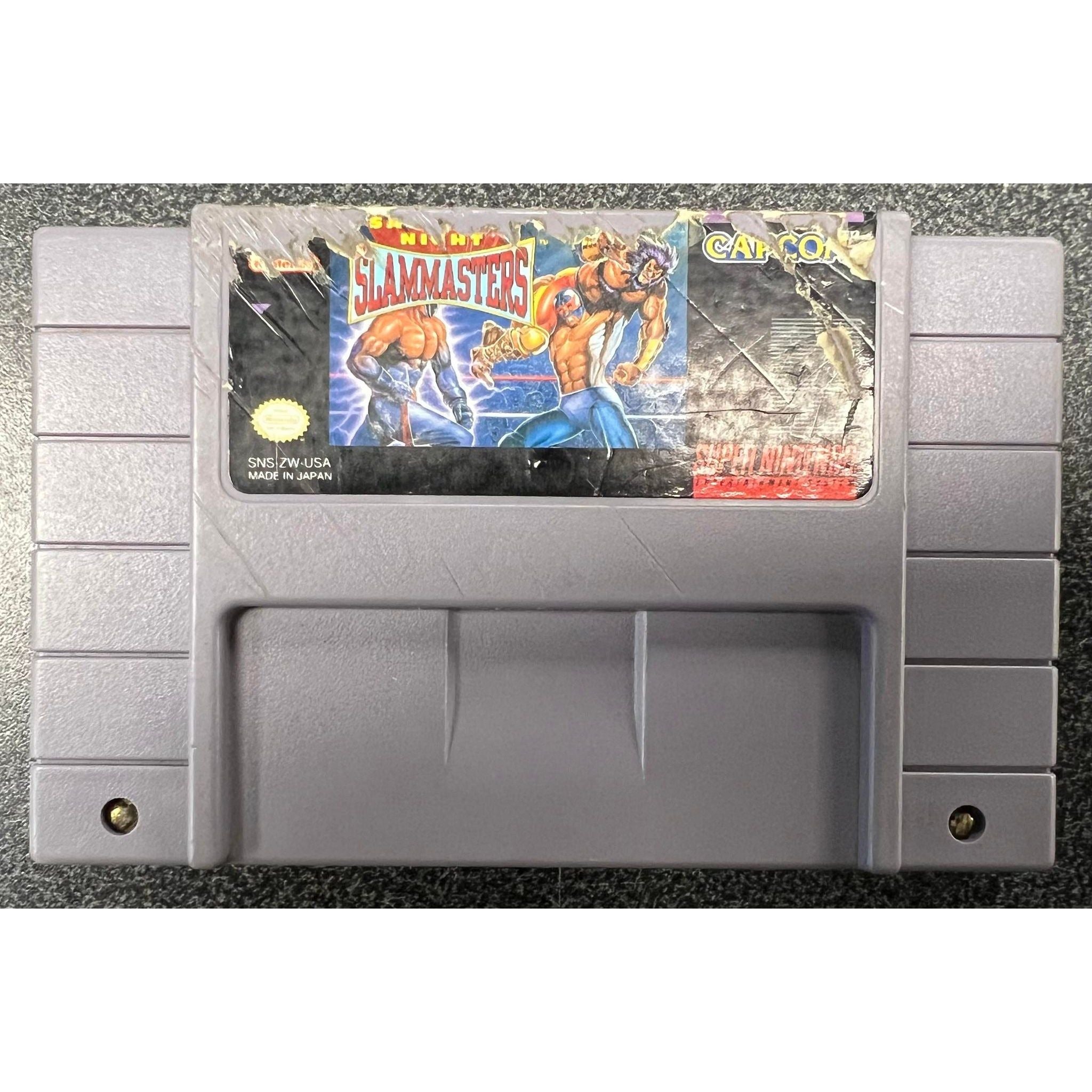 SNES - Saturday Night Slam Masters (cartouche uniquement)