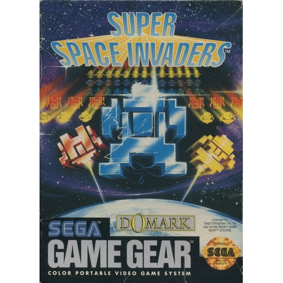 GameGear - Super Space Invaders (cartouche uniquement)