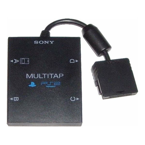 Game Shark Multi-Port Slim Playstation 2 PS2 Add 4 Players Adapter