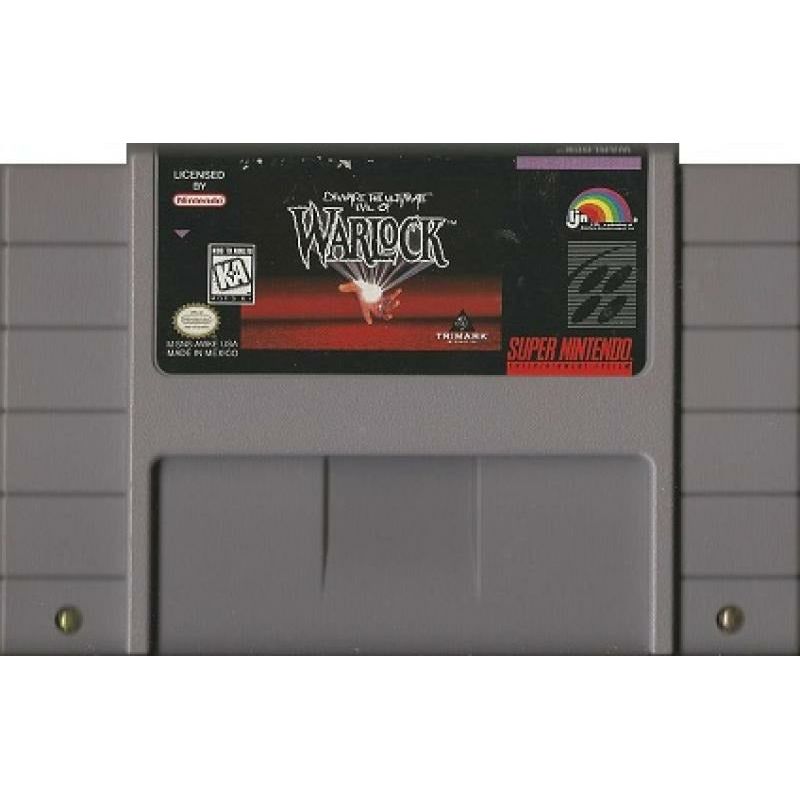 SNES - Warlock (Cartridge Only)