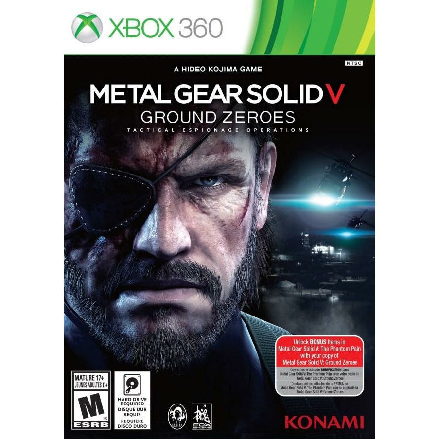 XBOX 360 - Metal Gear Solid V Ground Zeroes