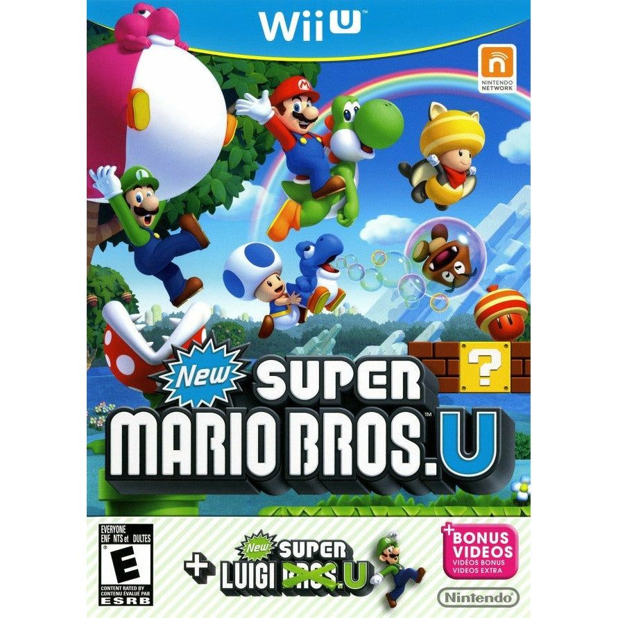 Wii U - Nouveau Super Mario Bros U + Nouveau Super Luigi U