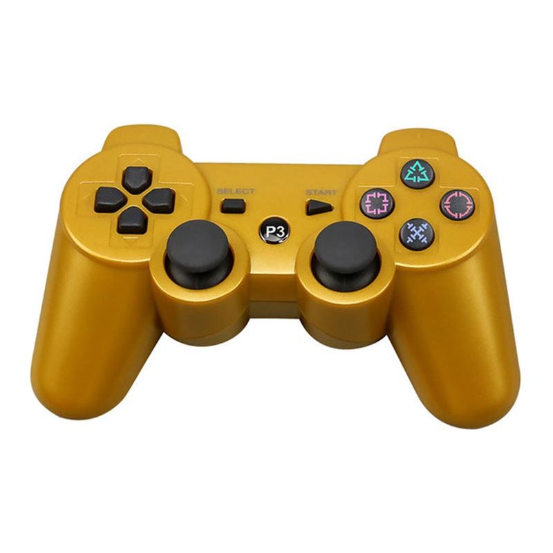 PS3 Third Party Doubleshock III Controller (Wireless) (Gold)