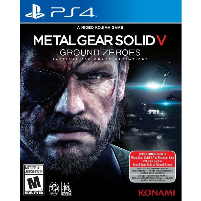 PS4 - Metal Gear Solid V Ground Zeroes