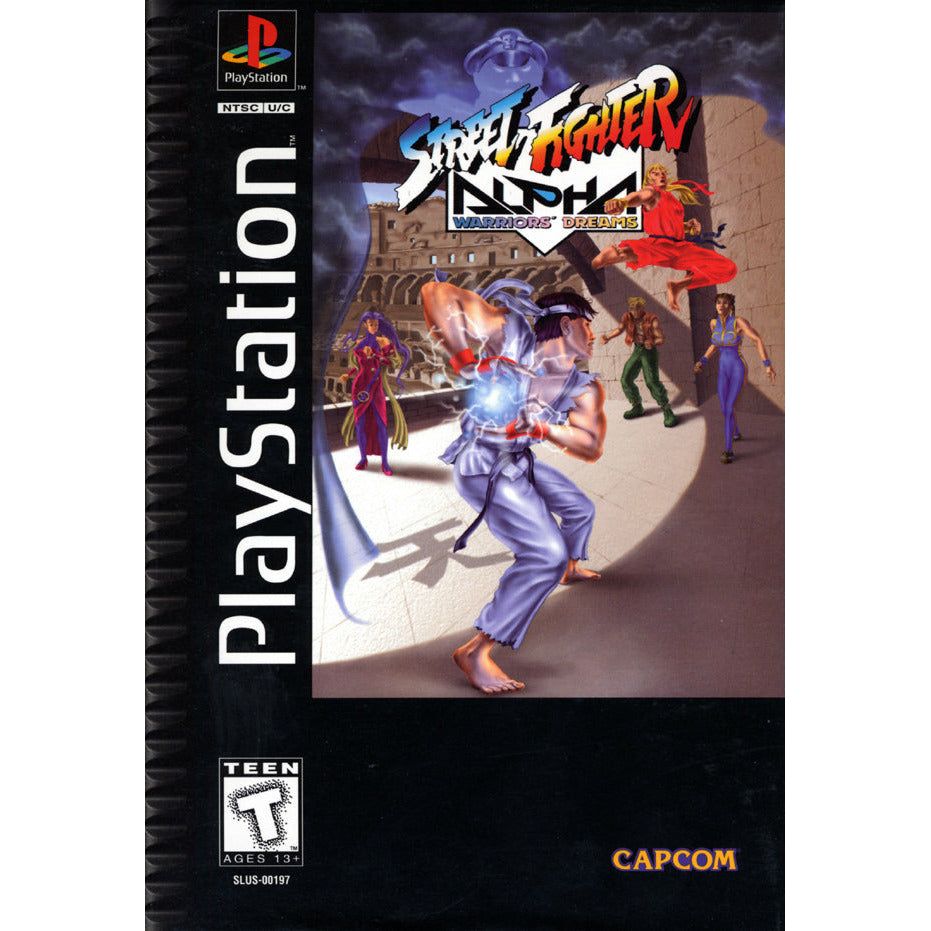 PS1 - Street Fighter Alpha Warriors' Dreams (Boîte Longue)