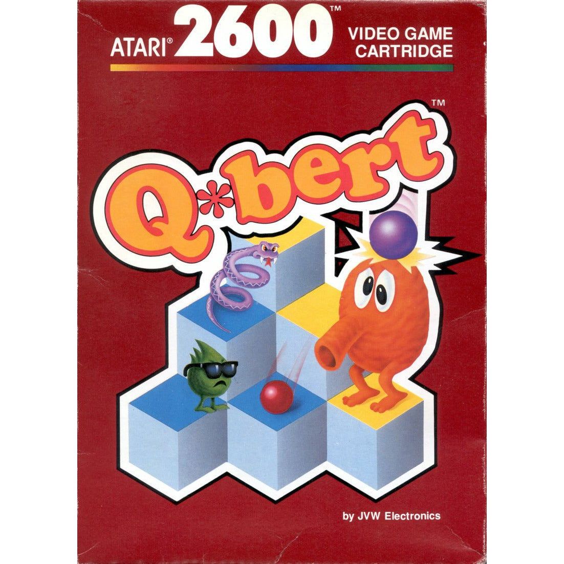 Atari 2600 - Q Bert (Cartridge Only)