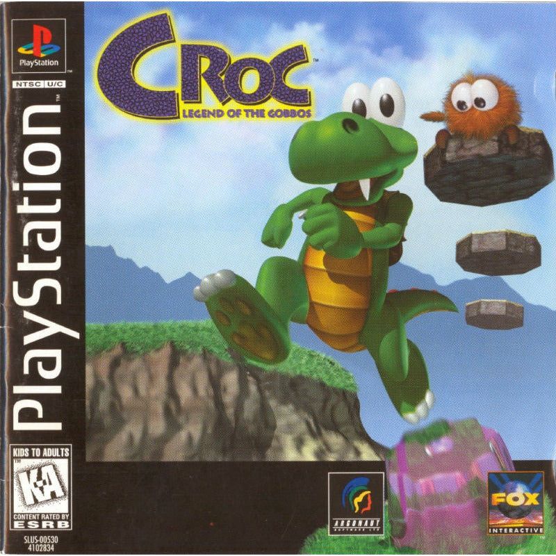 PS1 - Croc Légende des Gobbos