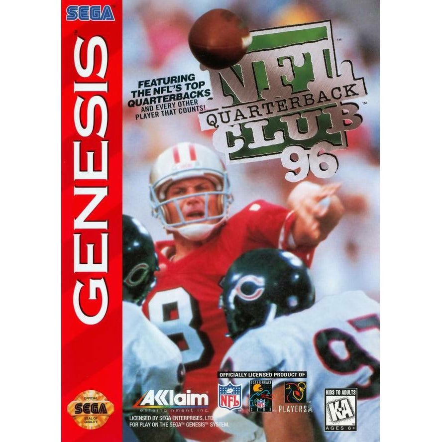 Genesis - NFL Quarterback Club 96 (cartouche uniquement)