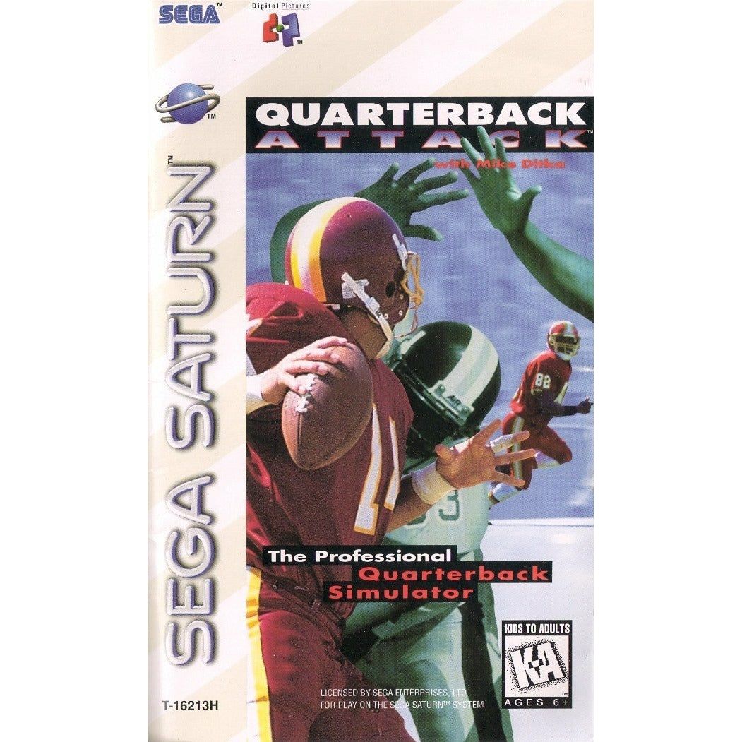 SATURN - Quarterback Attack with Mike Ditka - The Professional Quarterback SImulator