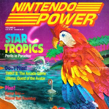 Nintendo Power Magazine (#021) - Complete and/or Good Condition