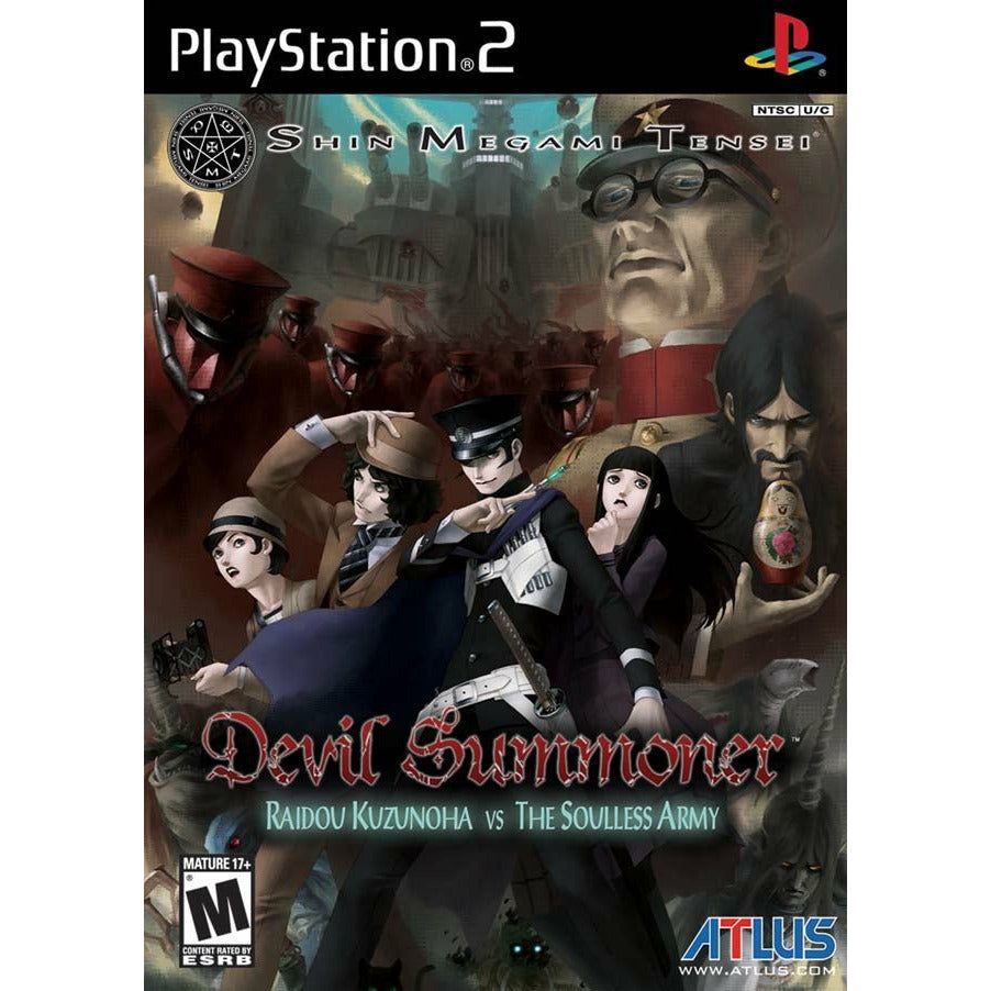 PS2 - Shin Megami Tensei Devil Summoner Raidou Kuzunoha Vs. The Soulless Army