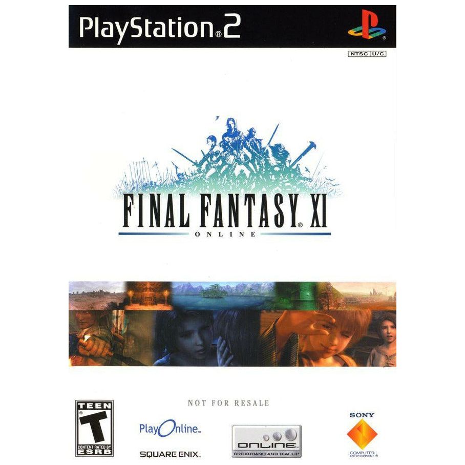 PS2 - Final Fantasy XI Online (serveurs en panne)