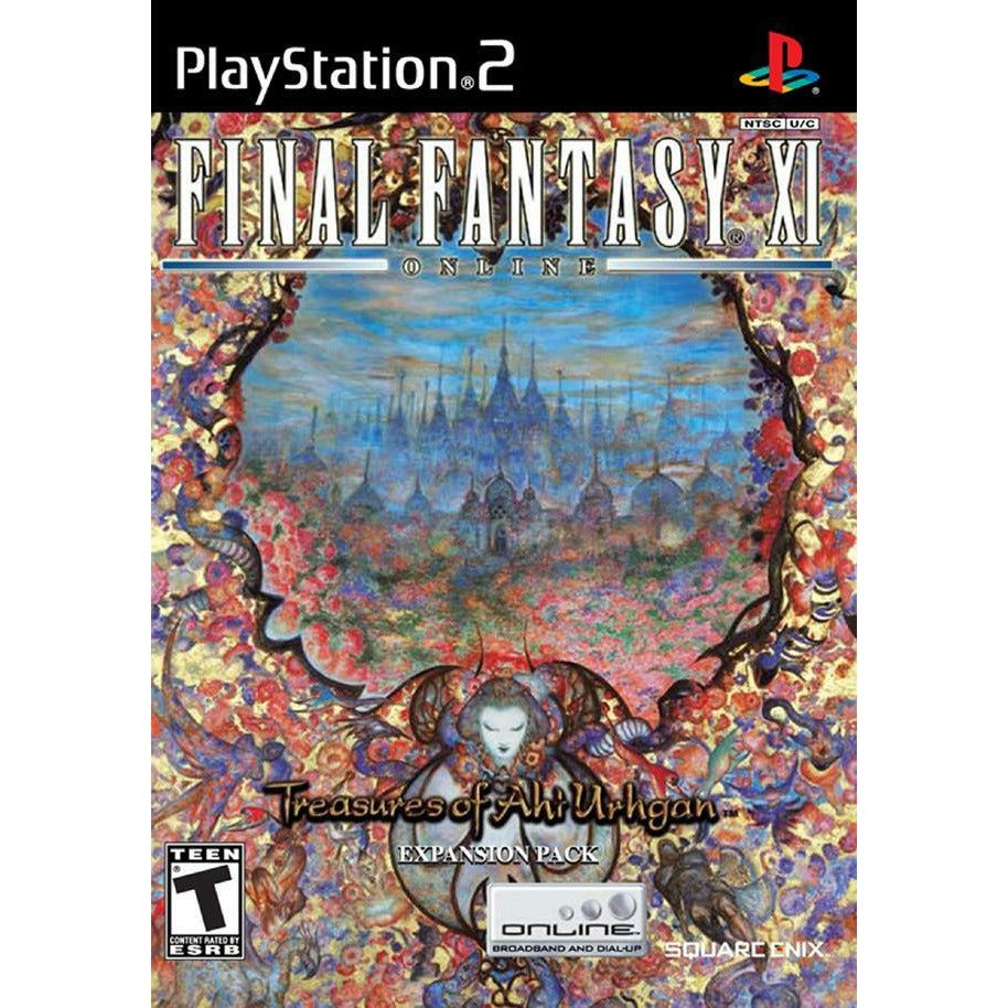 PS2 - Final Fantasy XI Online Treasures of Aht Urhgan (Servers Down)
