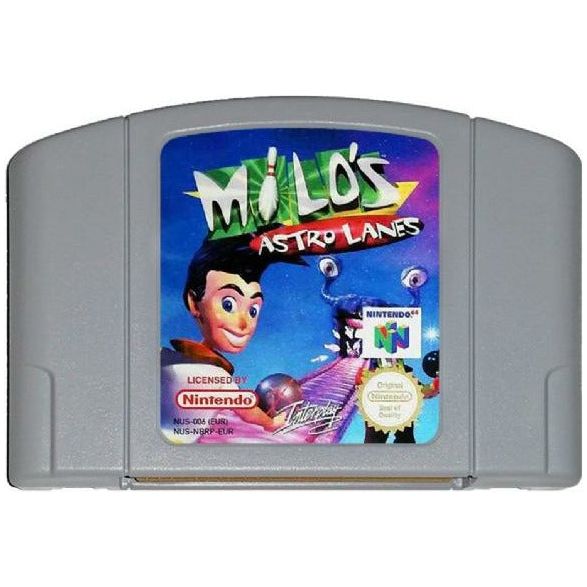 N64 - Milo's Astro Lanes (Cartridge Only)