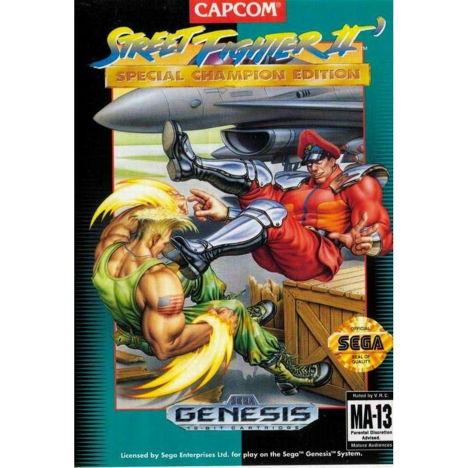 Genesis - Street Fighter II Special Champion Edition (In Case)