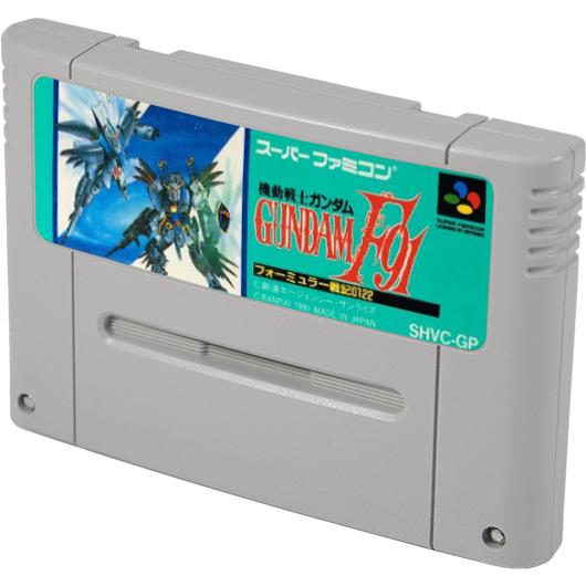 Super Famicom - Kidou Senshi Gundam F91 Formule Senki SHVC-GP