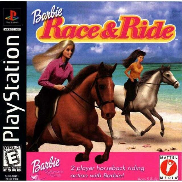 PS1 - Barbie - Race and Ride