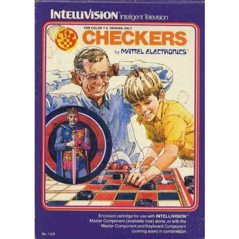 Intellivision - Checkers (Cartridge Only)