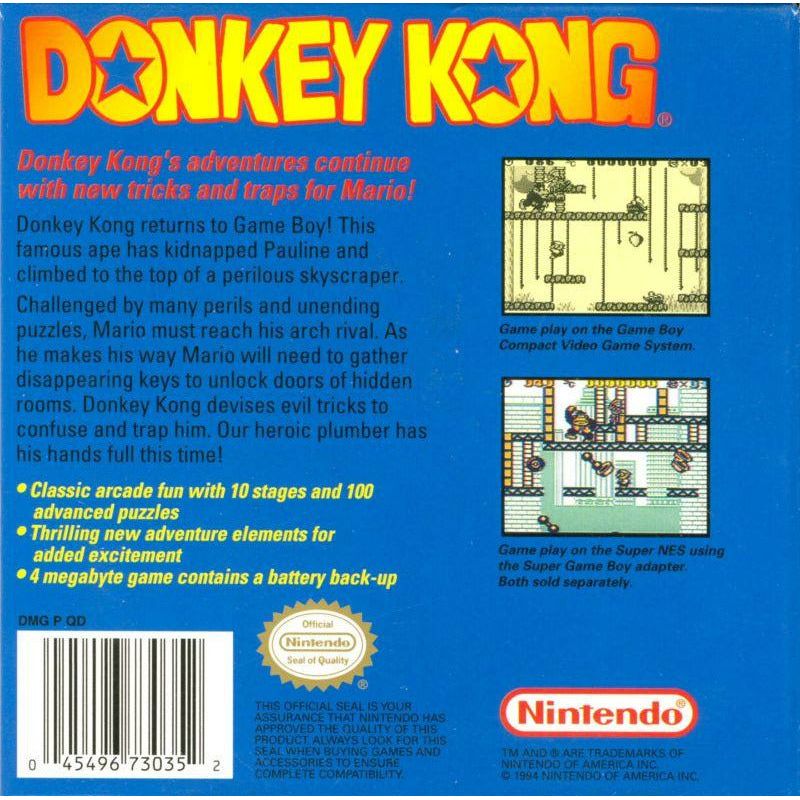 GB - Donkey Kong (Cartridge Only)