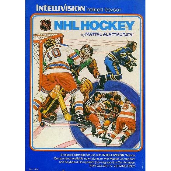 Intellivision - NHL Hockey (cartouche uniquement)