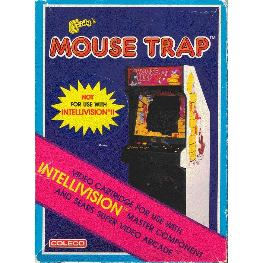 Intellivision - Mouse Trap CIB (Rough Box)
