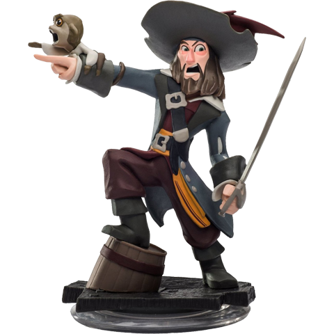 Disney Infinity 1.0 - Figurine Capitaine Barbossa