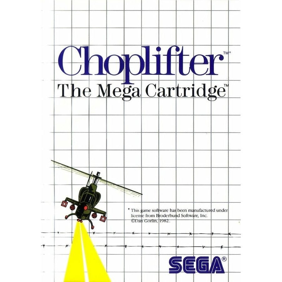 Master System - Choplifter (In Case)
