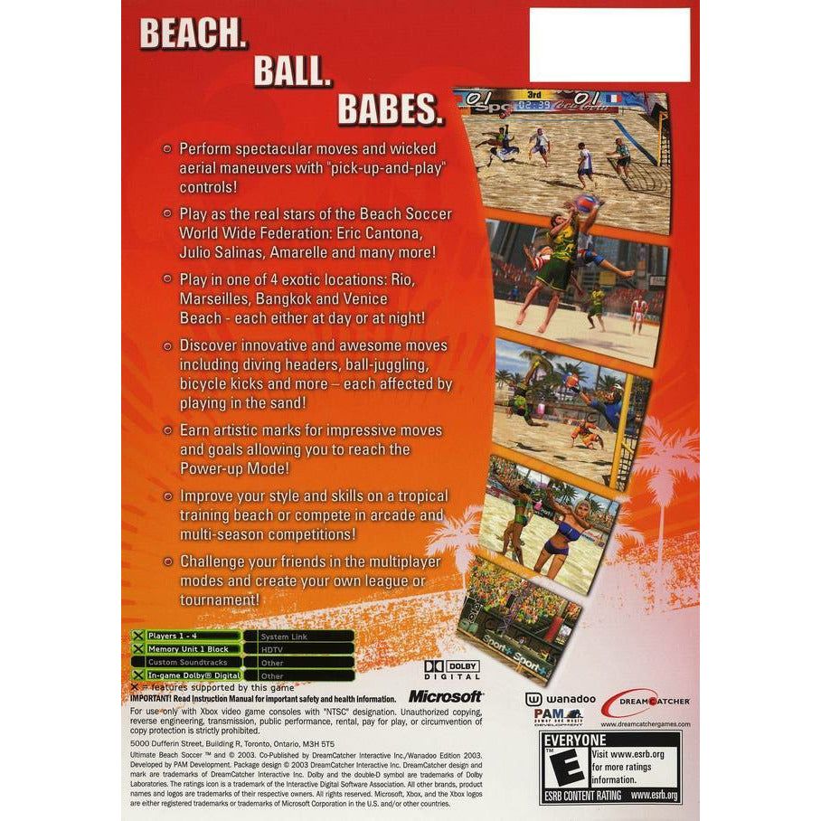 XBOX - Ultimate Beach Soccer