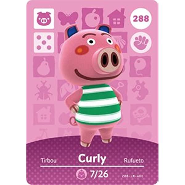 Amiibo - Animal Crossing Curly Card (#288)