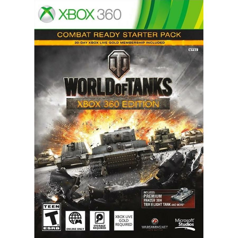 XBOX 360 - World of Tanks Xbox 360 Edition (Servers Down)