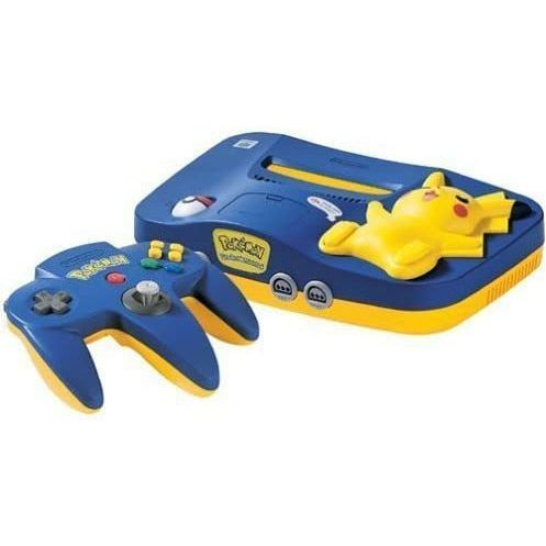 Nintendo 64 System - Blue Pikachu Edition
