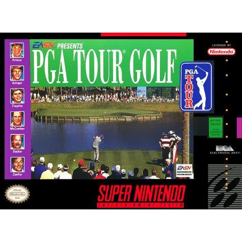 SNES - PGA Tour Golf (Complete in Box)