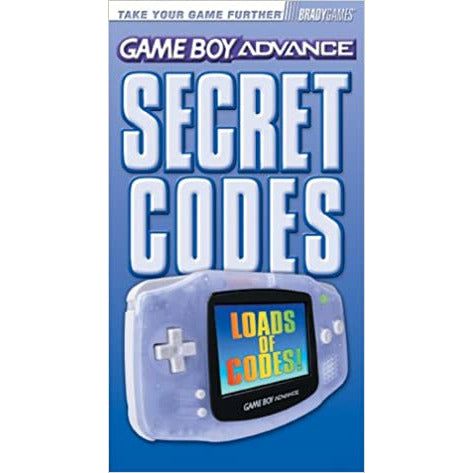 STRAT - Codes secrets Gameboy Advance (Bradygames)