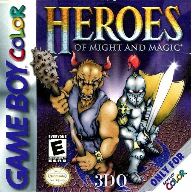 GBC - Heroes of Might and Magic (cartouche uniquement)