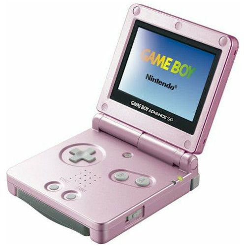 Système Game Boy Advance SP (éclairage noir) (rose perle)