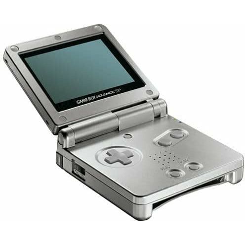 Game Boy Advance SP System (Front Lit) (Platinum)