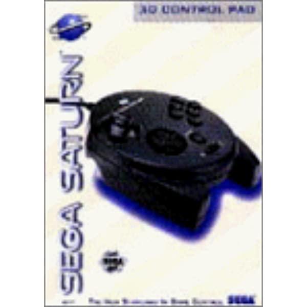 Sega Saturn 3D Control Pad Complete in Box