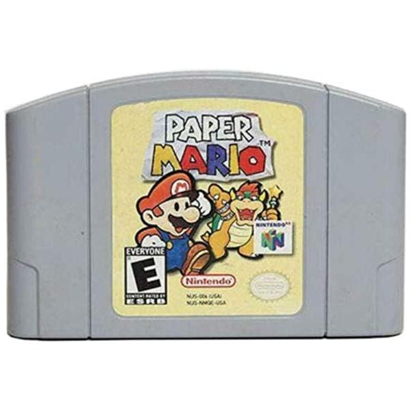 N64 - Paper Mario (cartouche uniquement)