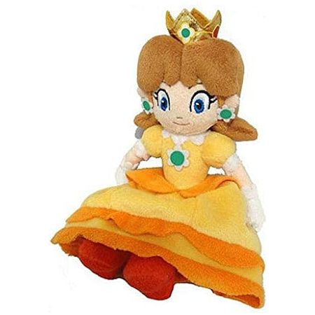 Plush - Mario Brothers Princess Daisy 8 Inch