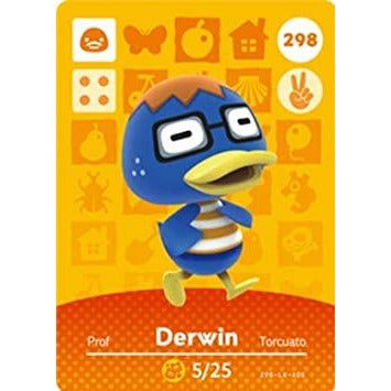 Amiibo - Animal Crossing Derwin Card (#298)