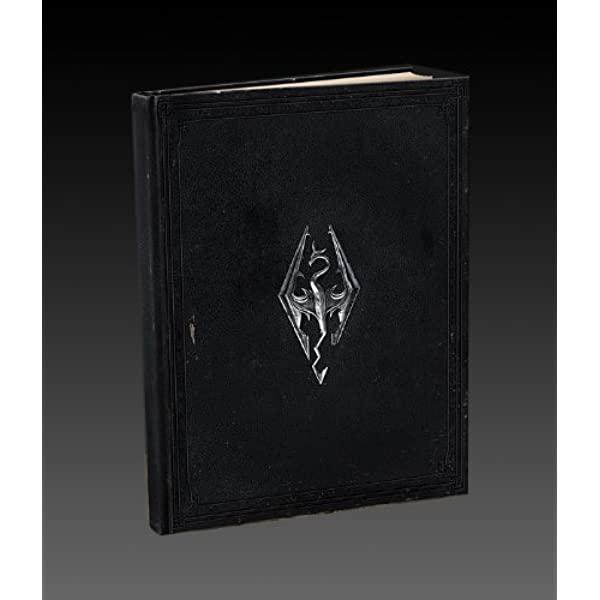 BOOK - Skyrim Collector's Edition Leather Art Book