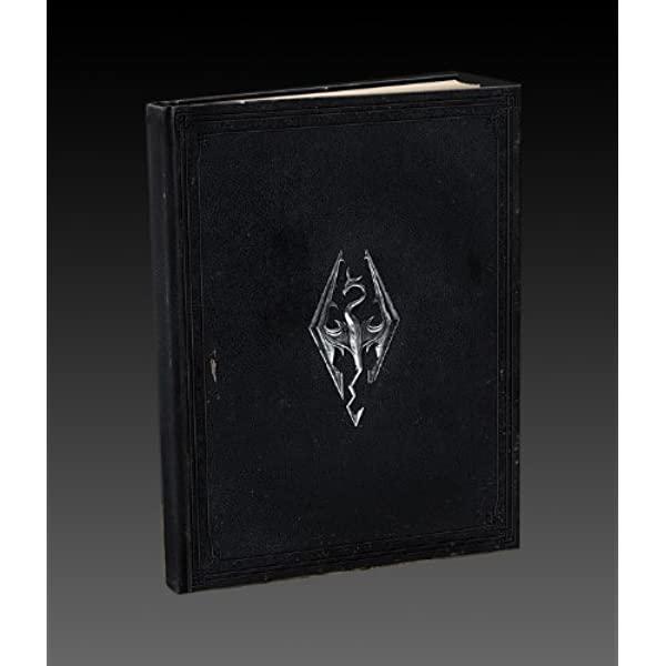 BOOK - Skyrim Collector's Edition Leather Art Book