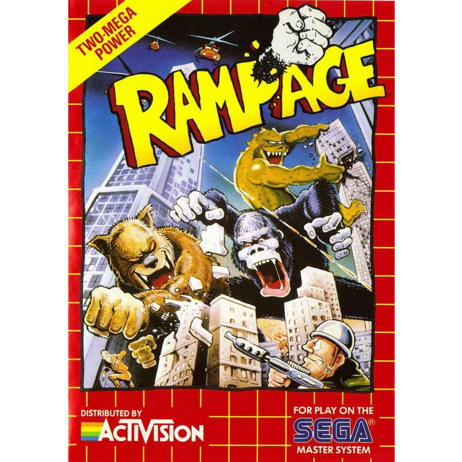 Master System - Rampage (Cartridge Only)