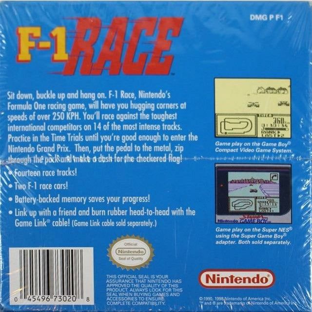 GB - F-1 Race (Cartridge Only)